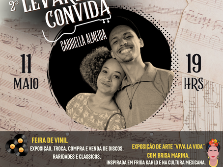 2o "Levare Convida" anima o sábado da Casa Sinestésica