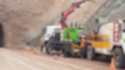 Jemna shotcrete portal Lake Cowal Mine