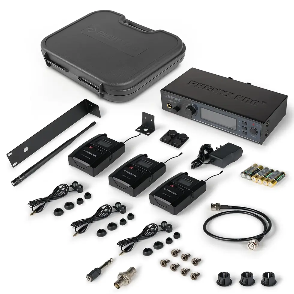 Thumbnail: PTM-10 UHF Stereo Wireless In-Ear Monitor System 4B