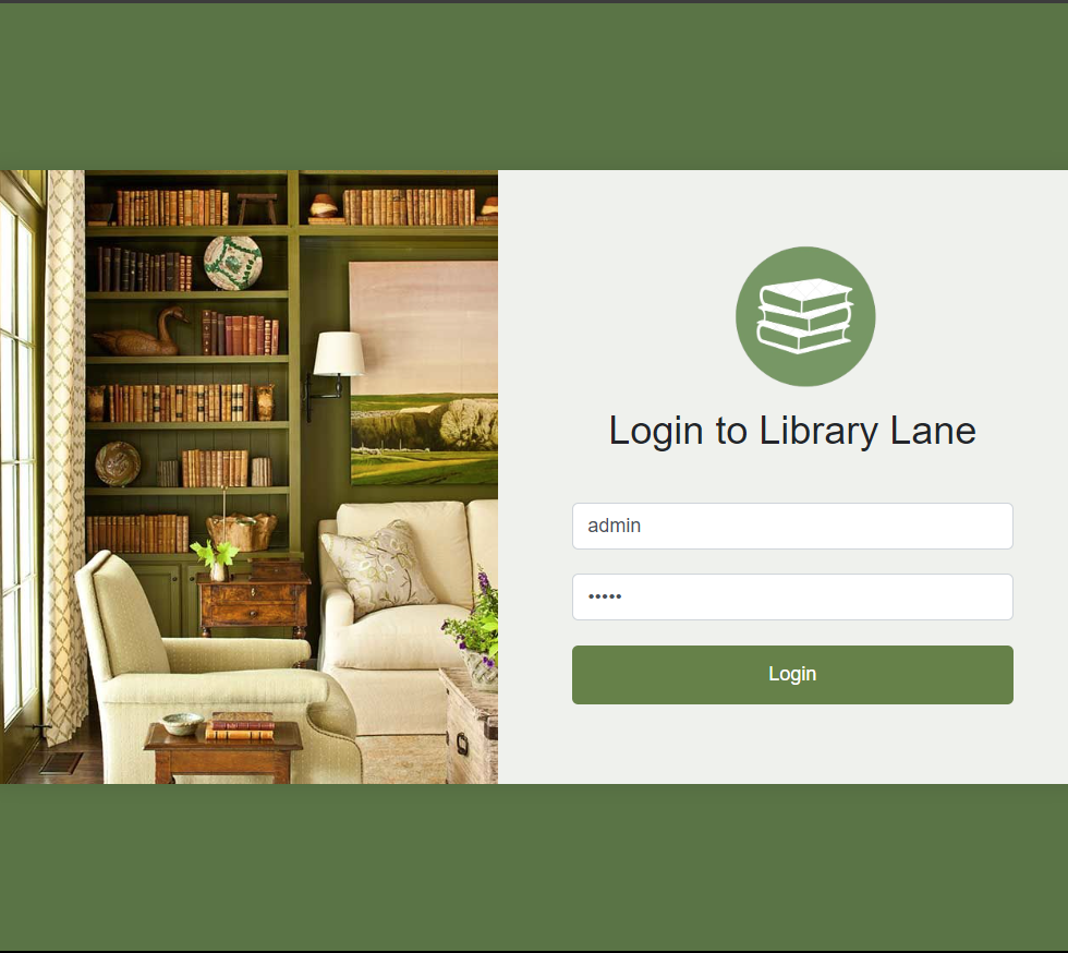 Login Screen