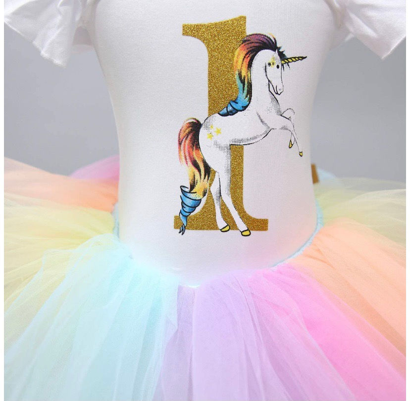 Thumbnail: Girls First Birthday Outfit