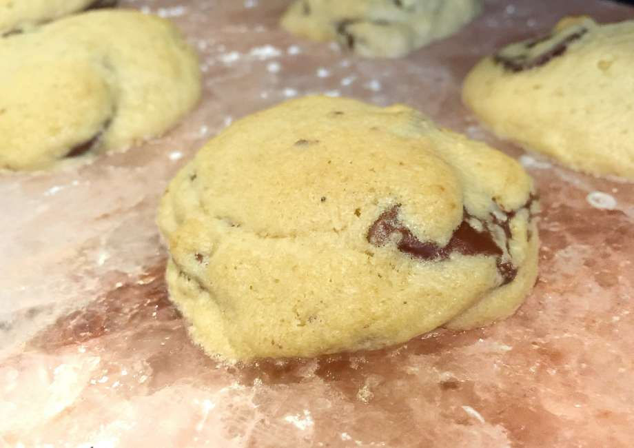 Chocolate Chunk Salt Block Cookies