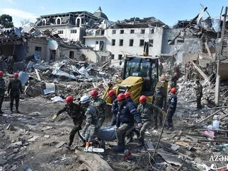 ГЯНДЖА.АЗЕРБАЙДЖАН.МИР НЕ ПОЛУЧИЛСЯ