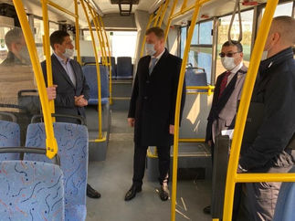 РОСТОВ.НОВЫЙ ЗАМ.МЭРА С ТРАНСПОРТНИКАМИ ЗНАКОМИТСЯ ЛИЧНО.