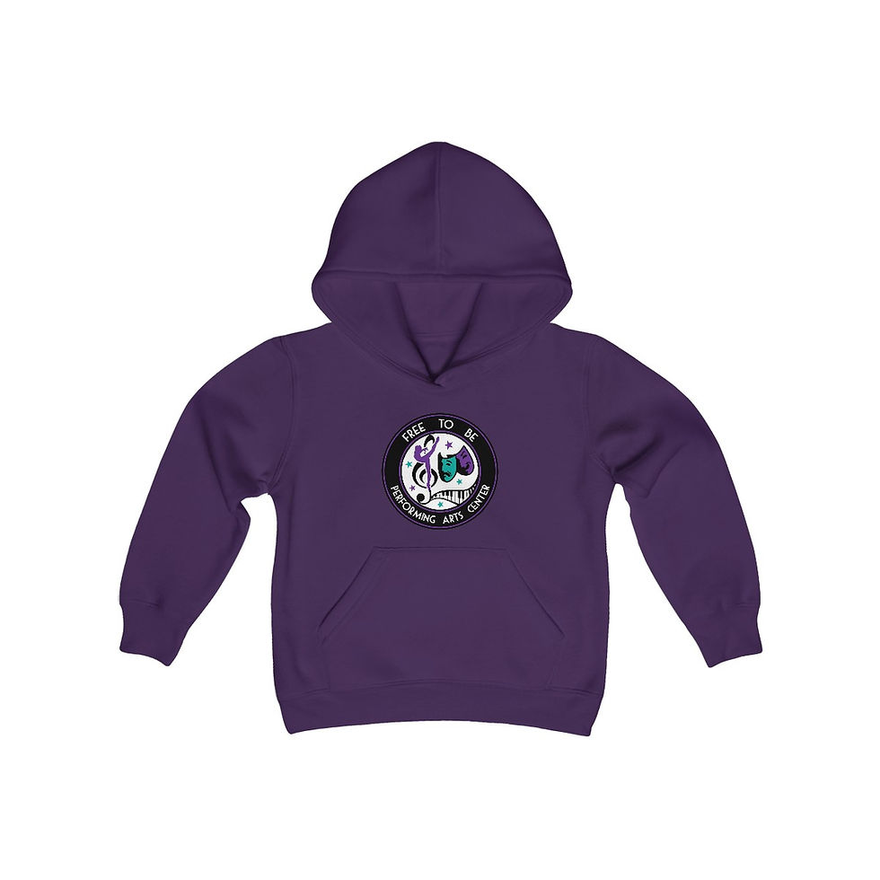 Thumbnail: Youth Heavy Blend Hooded Sweatshirt
