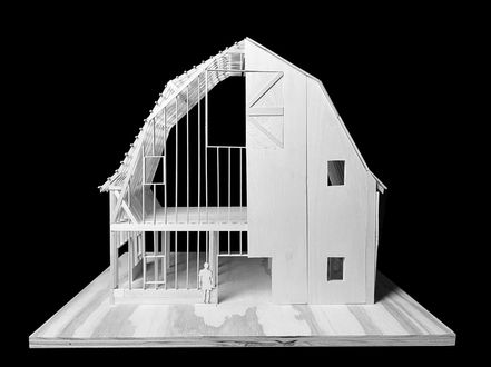 South Elevation of Physical Model