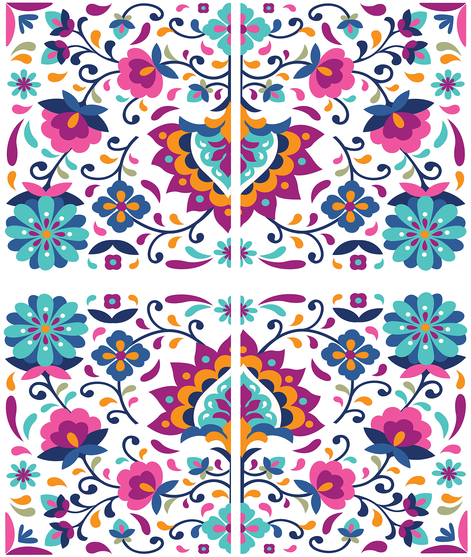 Dixie Belle Transfer Latin Floral