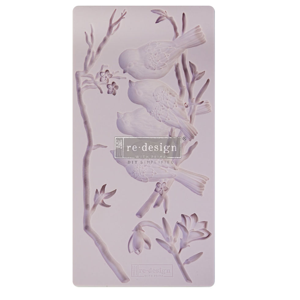 ReDesign with Prima Decor Mould Avian Love