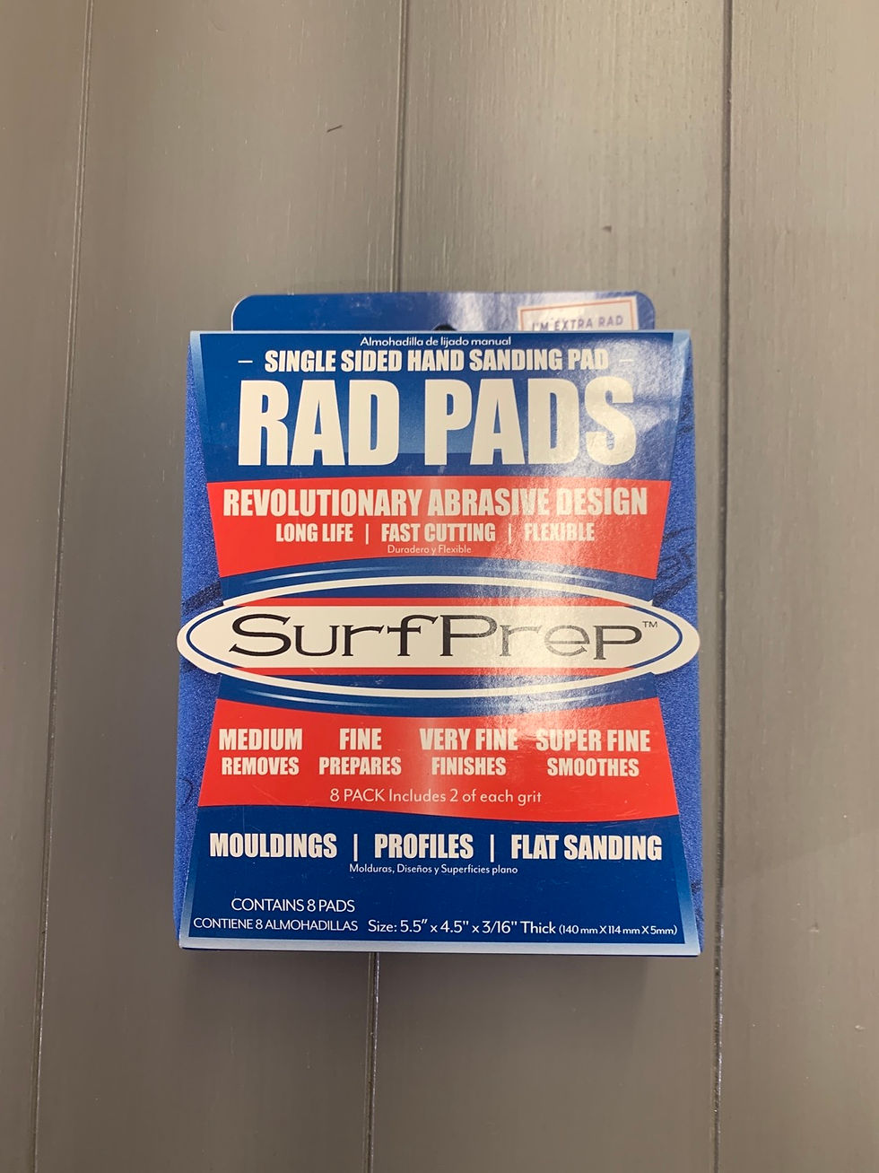 Thumbnail: #06  Surf Prep RAD Pads 8 Pack Asst.
