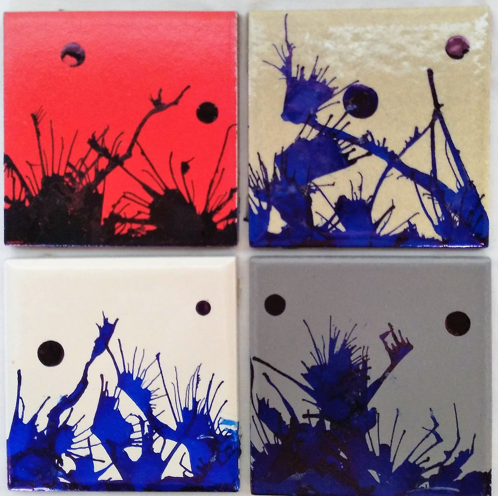 Portavasos tinta