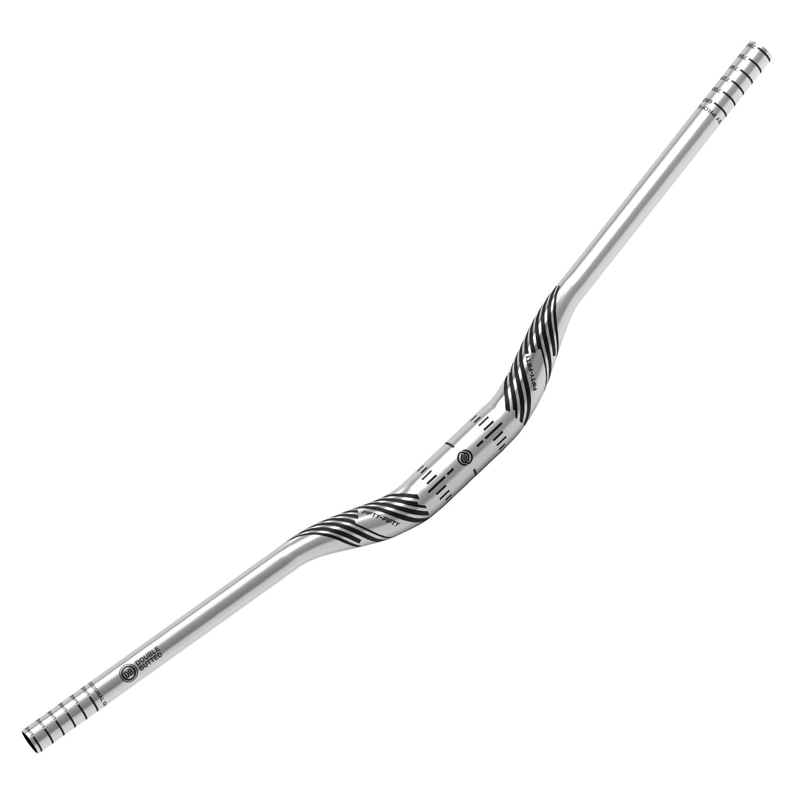 FIFTY-FIFTY Mountain Bike Riser Handlebar Aluminum Alloy MTB Handlebar 31.8mm Di