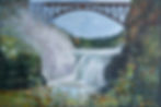 Through the Leaves, Upper Falls, Letchworth