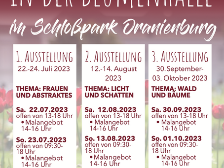 Schloßpark Ausstellung und Kurs