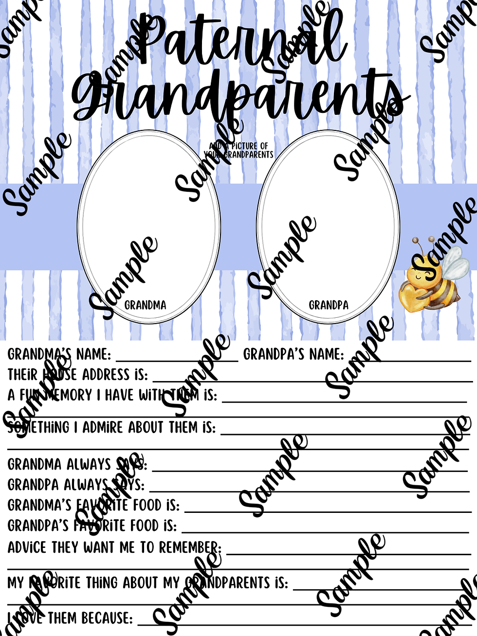 Thumbnail: Little Bee Family Tree Activity Book