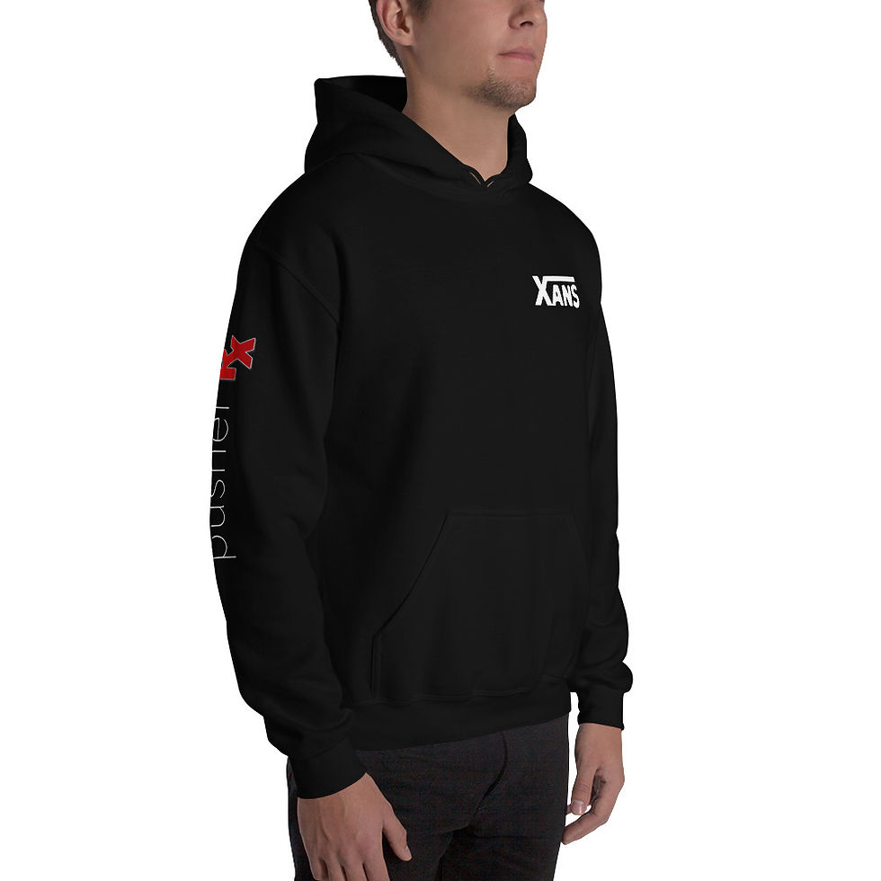 Thumbnail: Xans by pusher RX Hoodie (white font)
