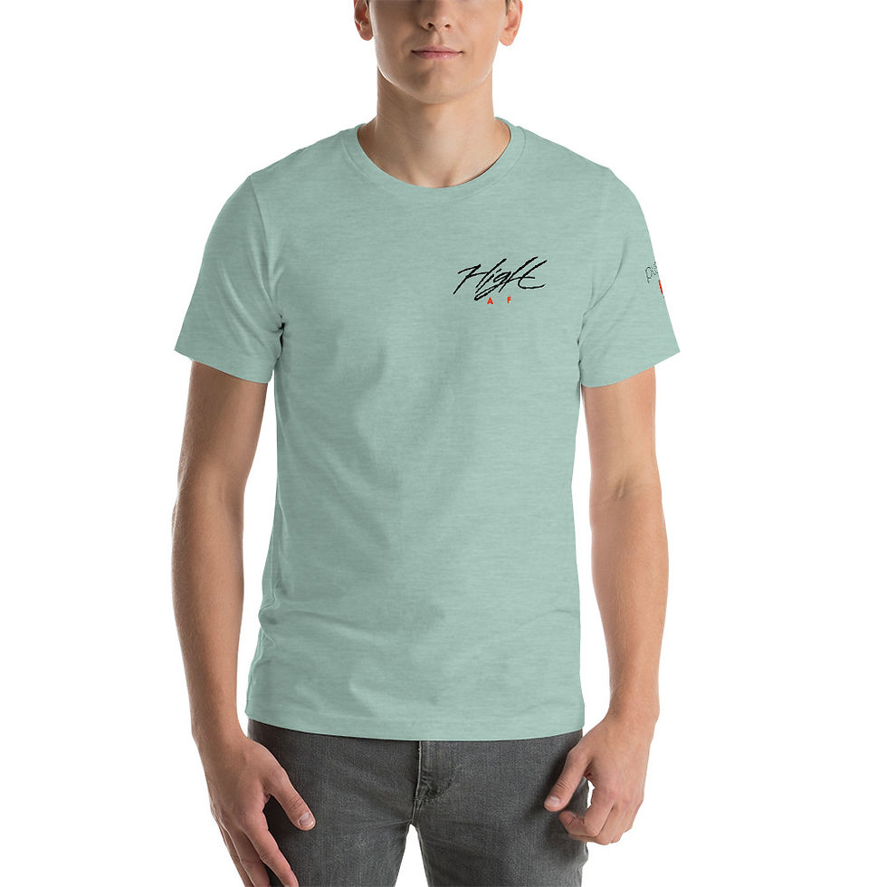 Thumbnail: High AF by pusher T-Shirt dark font
