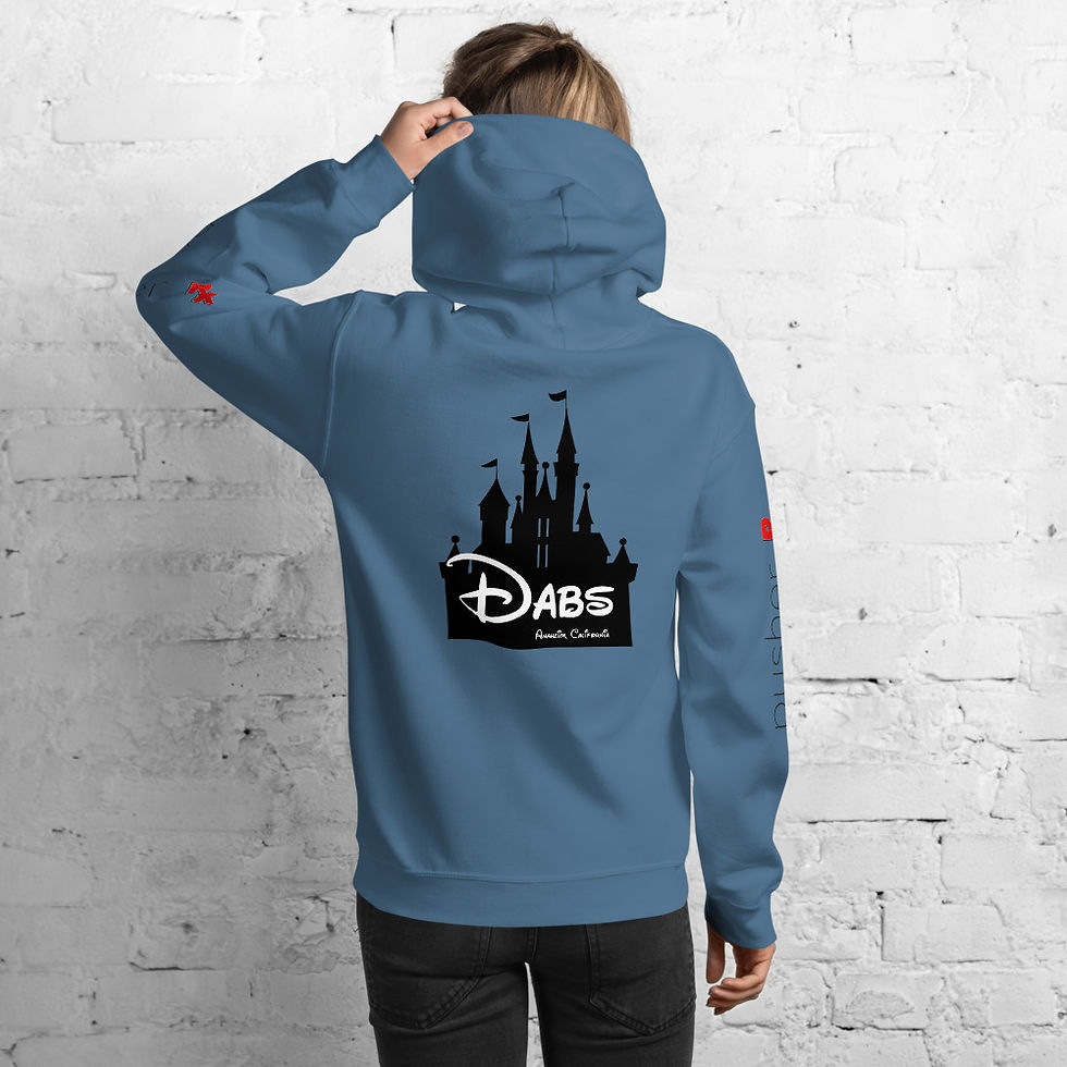 Thumbnail: Dabs Anaheim by pusher RX Hoodie (black font)