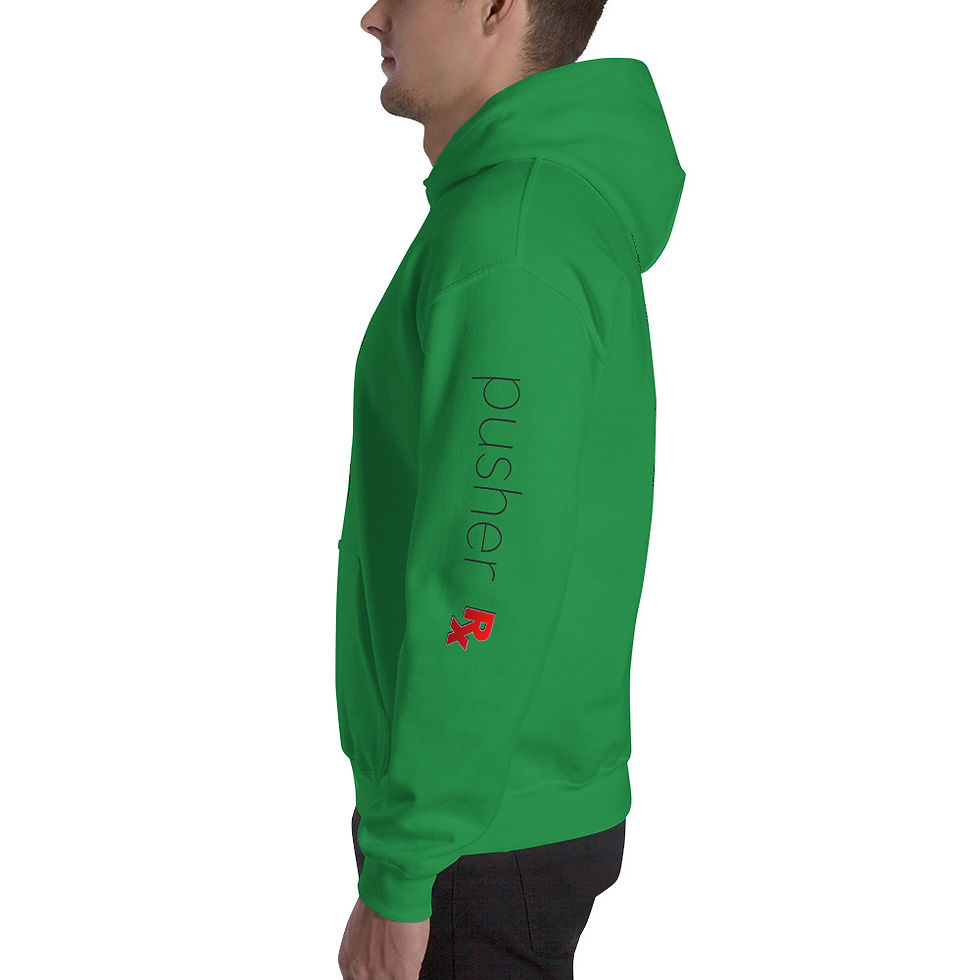 Thumbnail: LA Made Me This Way Hoodie (black font)