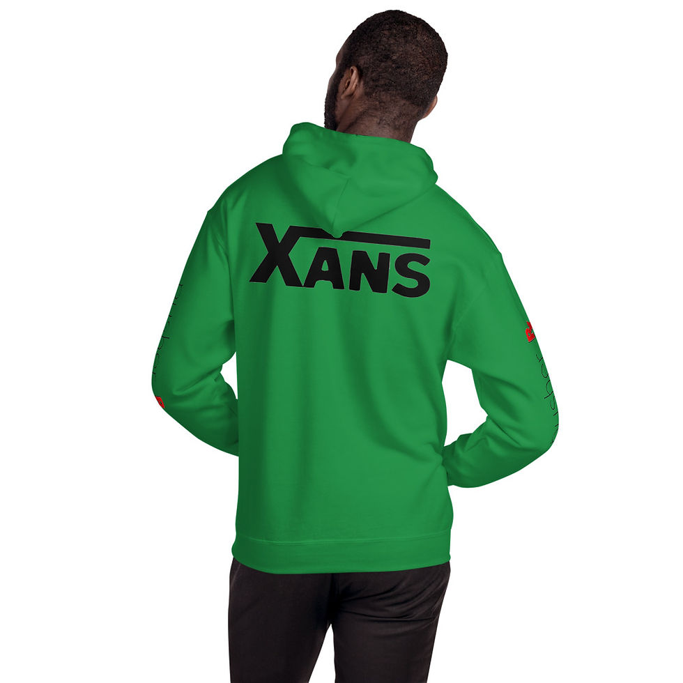 Thumbnail: Xans by pusher RX Hoodie (black font)