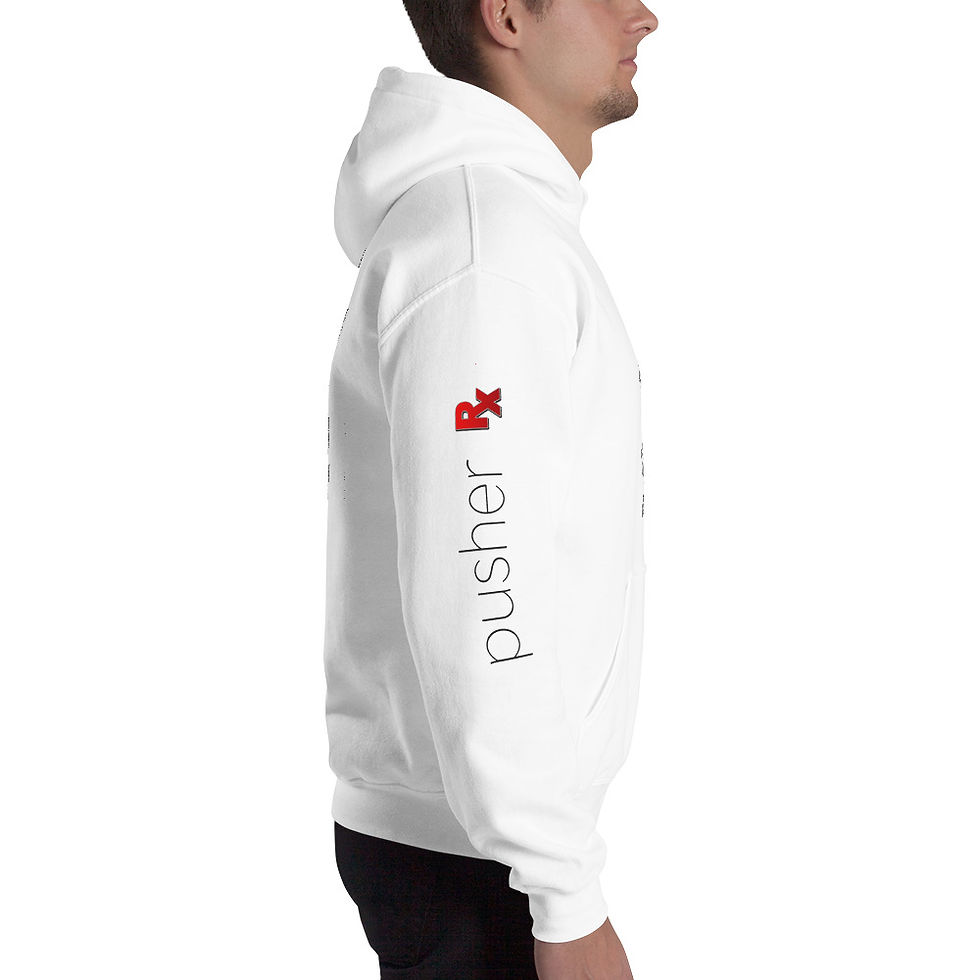 Thumbnail: LA Made Me This Way Hoodie (black font)