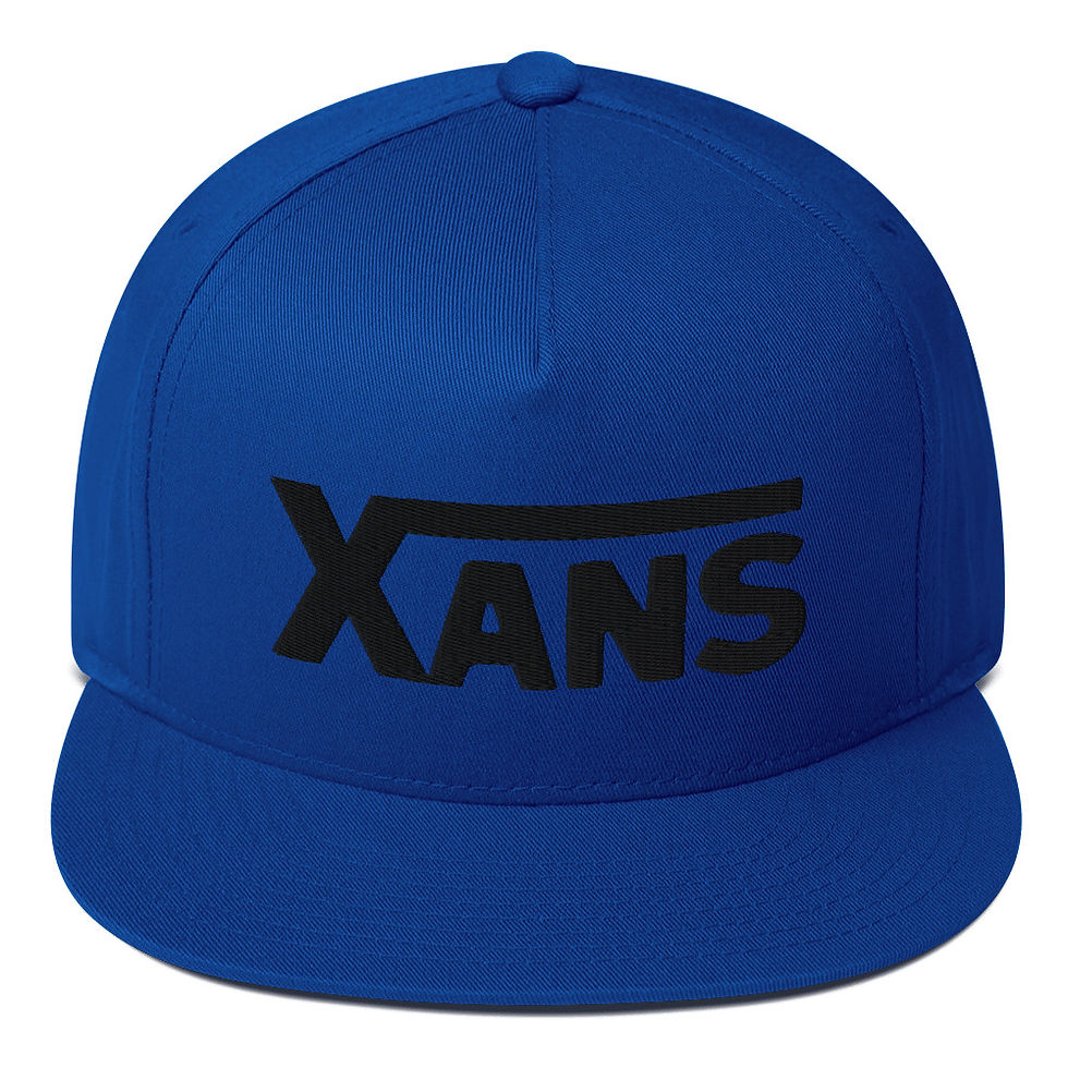 Thumbnail: Xans Snapback (black font)