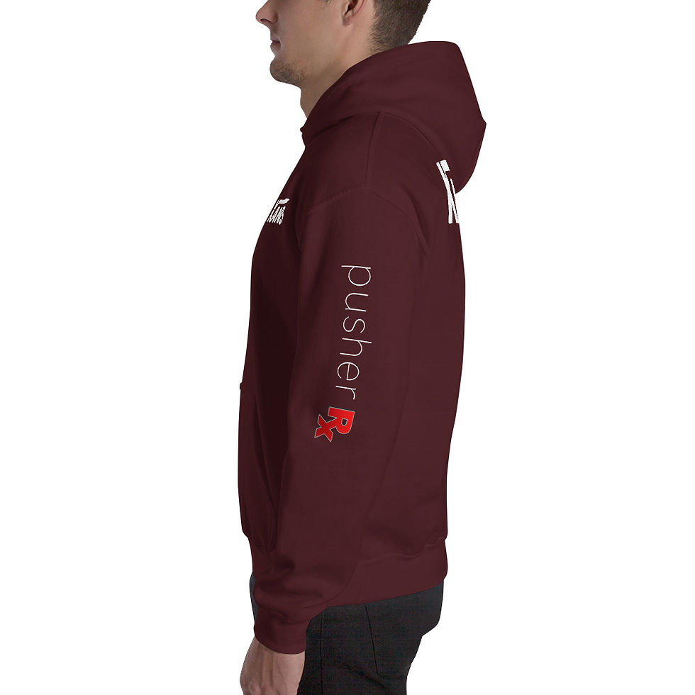 Thumbnail: Xans by pusher RX Hoodie (white font)