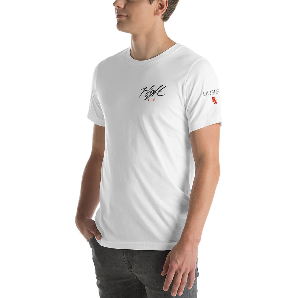 Thumbnail: High AF by pusher T-Shirt dark font