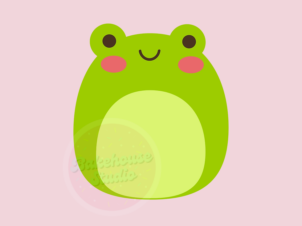 1126 Round Frog Cutter Digital STL