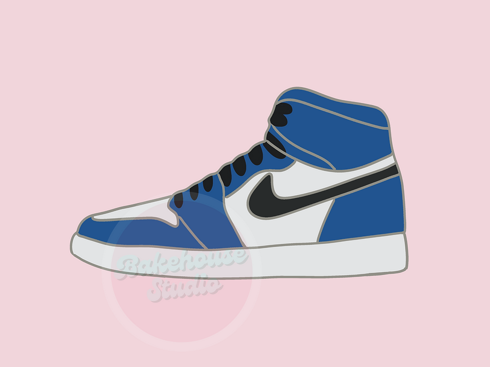 1170 Sports Sneaker Cookie Cutter Digital STL