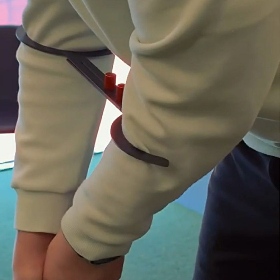 섬네일: Golf Carbon Fiber Dual Arm Connection Trainer 4