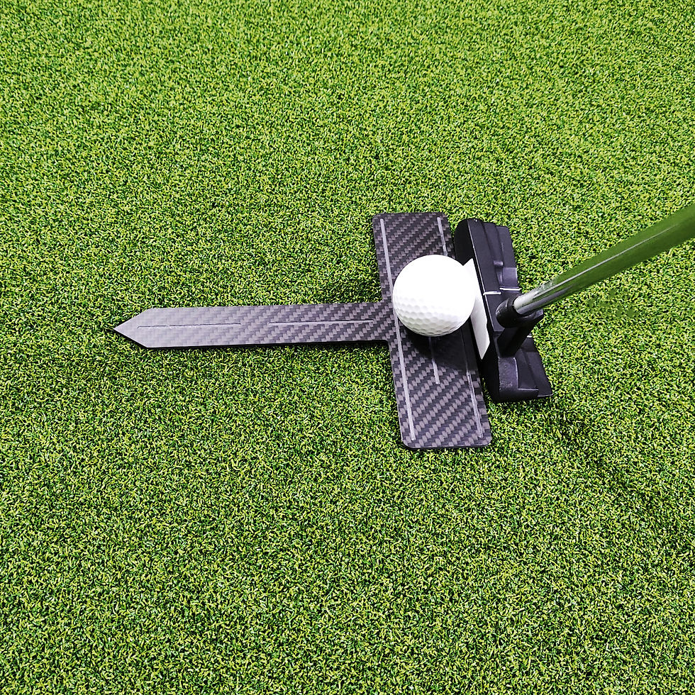 Thumbnail: Golf Rotatable Mini T Shape Putting Alignment Tool 3