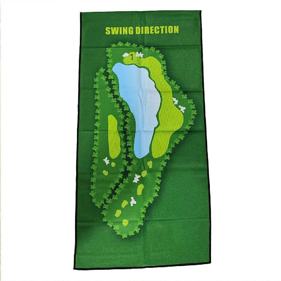 Miniature : Golf Starting Direction Towel