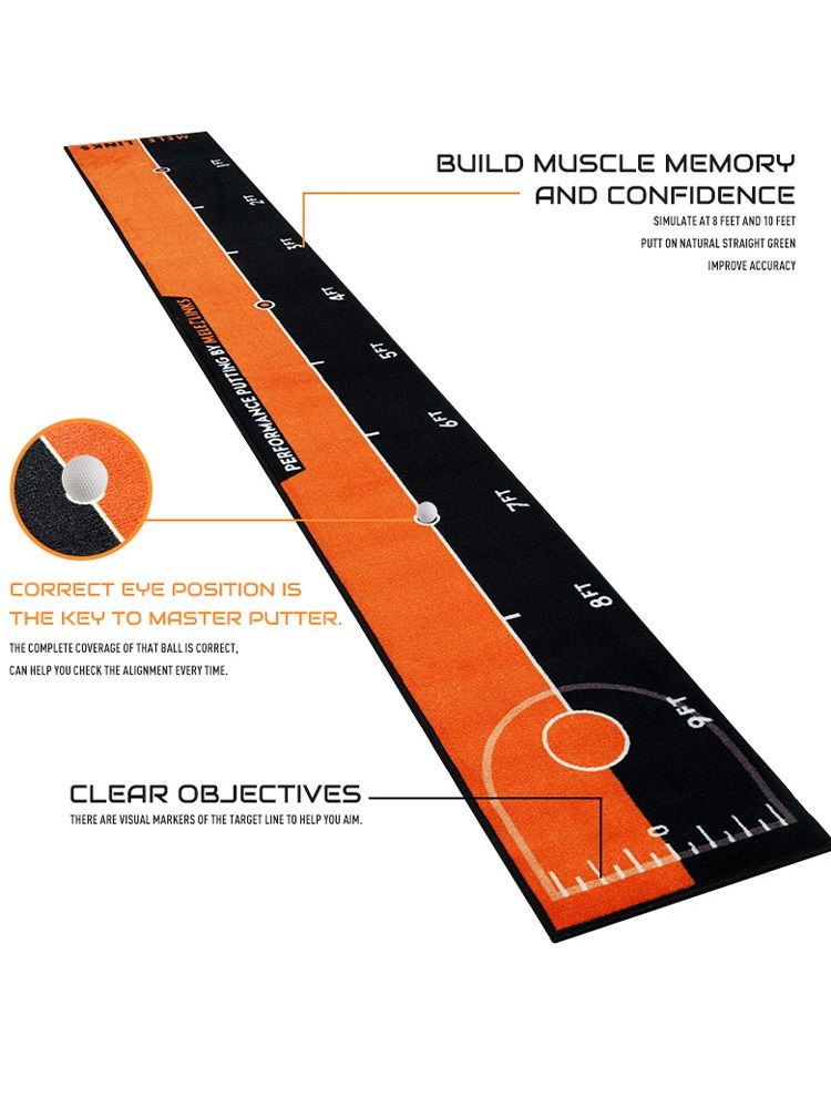 Miniatyrbild: Multi-Distance Golf Putting Mat 4