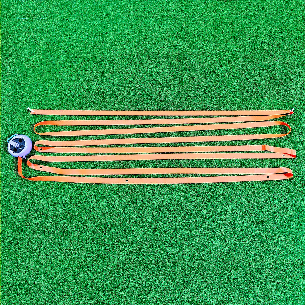 الصورة المصغرة: 7.5m Golf Distance Practice Soft Measuring Tape