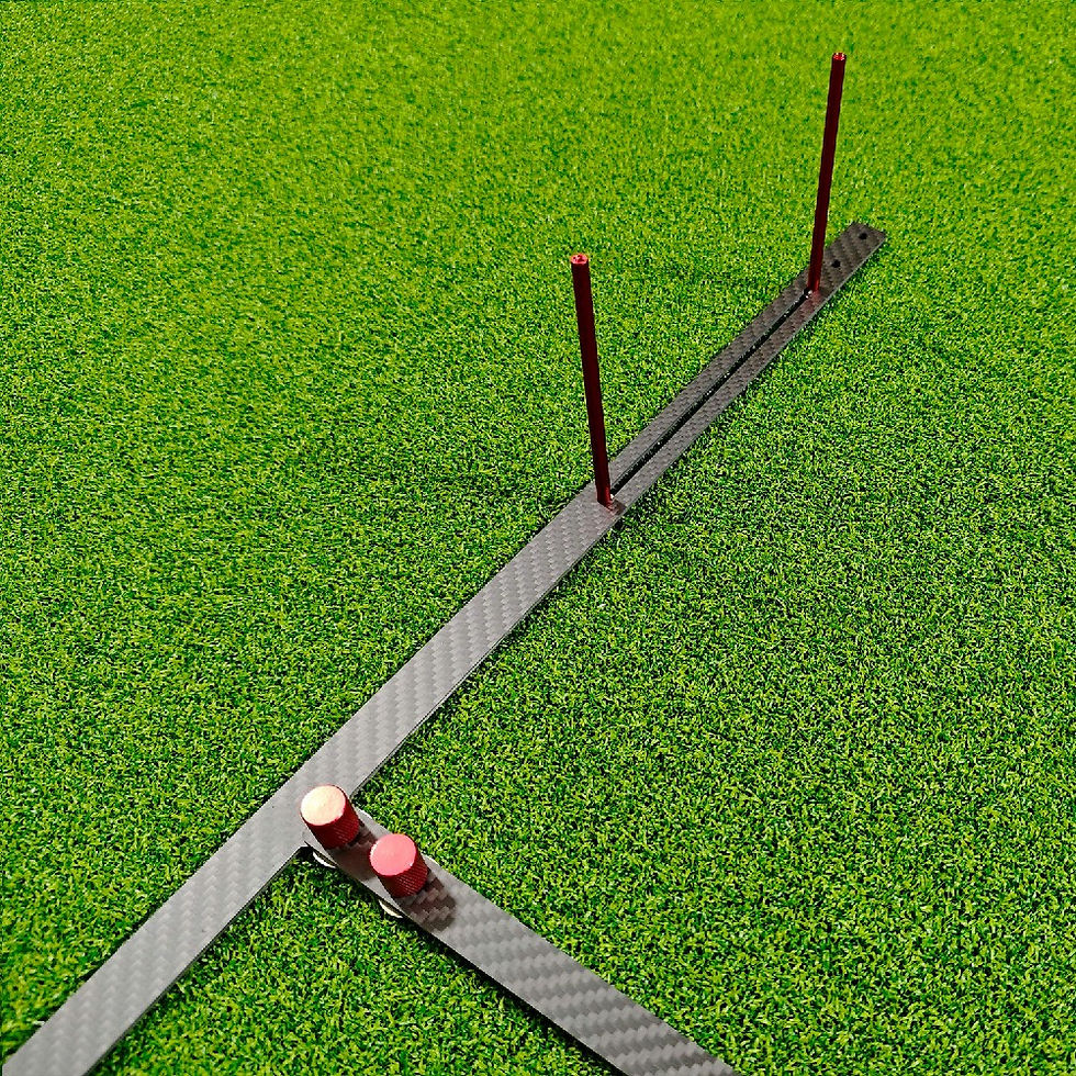 Thumbnail: Golf Putting Chipping Carbon Fiber T Shape Stand 10