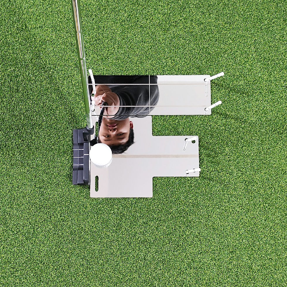 Miniatura: Steel Golf Putting Mirror 4