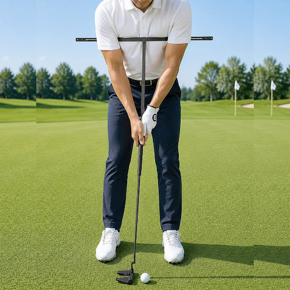 Thumbnail: Golf Putting Chipping Carbon Fiber T Shape Stand 2