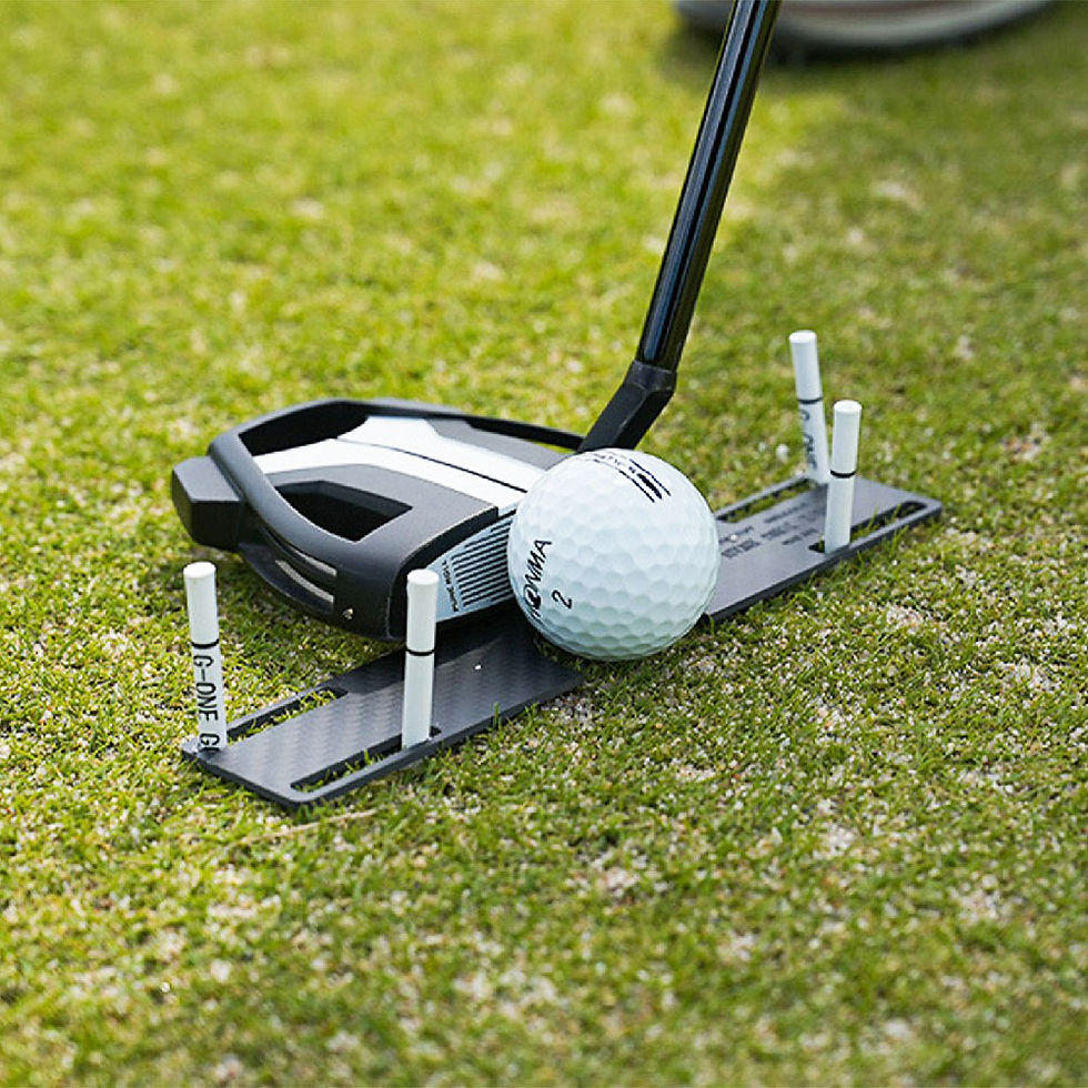 Carbon Fiber Square Putter Face Board 1