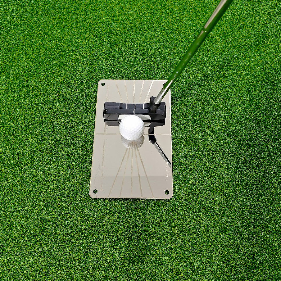 الصورة المصغرة: Rectangular Mini Steel Putting Mirror Package 6