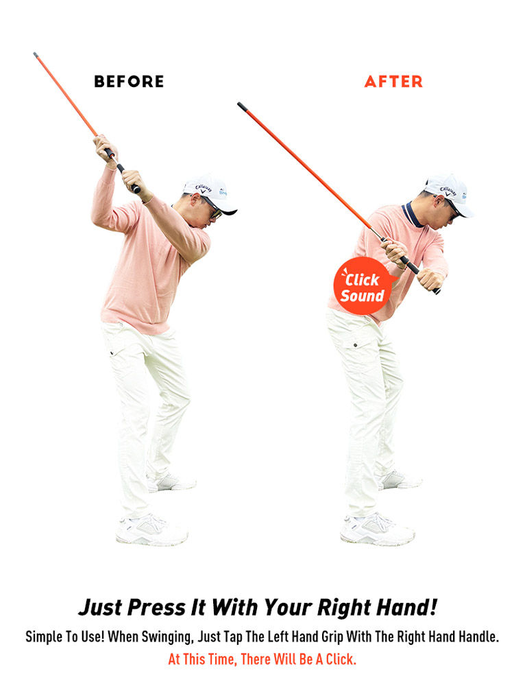 Miniaturbild: Golf Club Shallow Click Stick Swing trainer 8