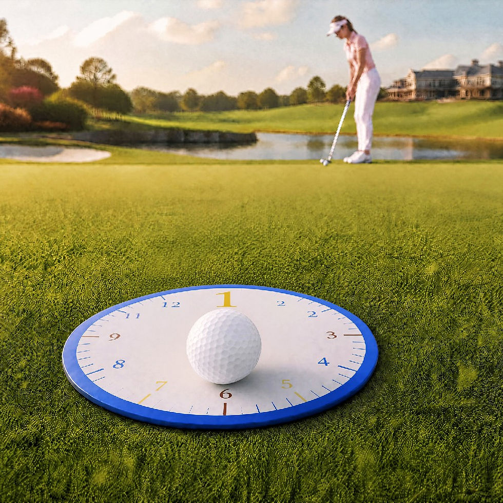Miniatura: 12 Pack Clock Golf Putting Cup Mats 3