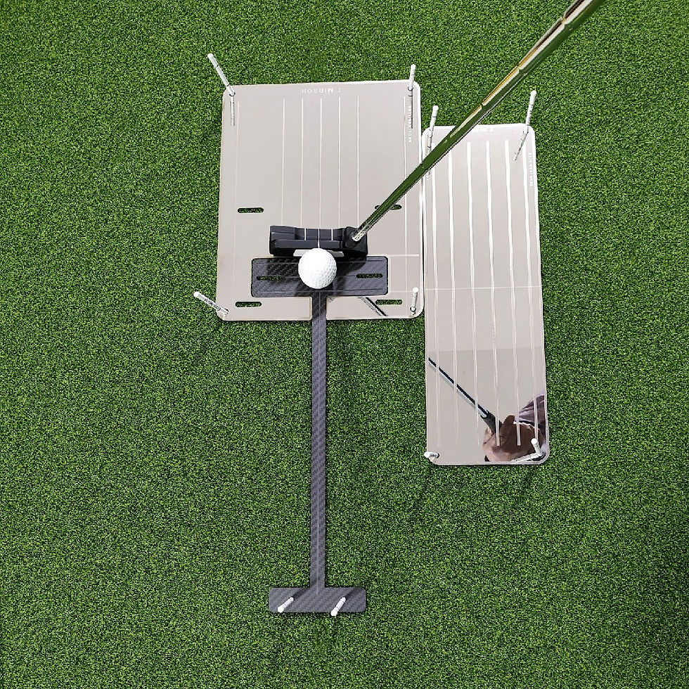 Miniaturbild: Large 3-Piece Golf Putting Mirror Package 4