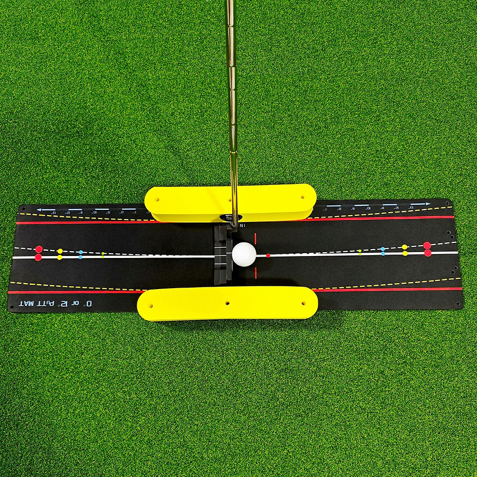Miniatyrbilde: 0 & 12 Degree Golf Putting Path Template 6
