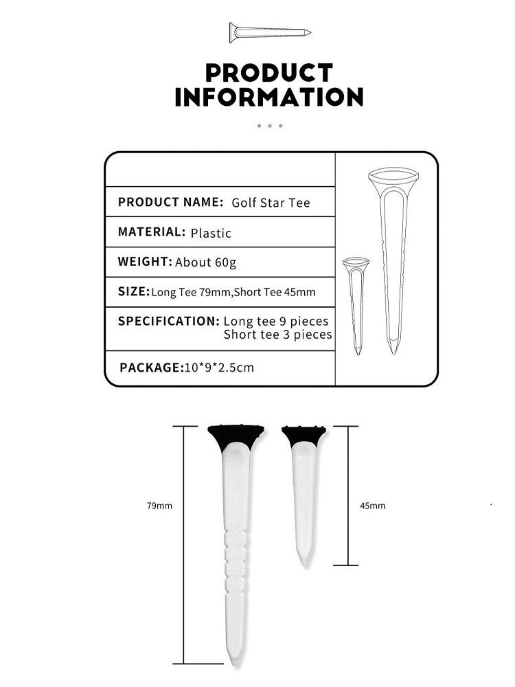 Indexkép: star golf tee size