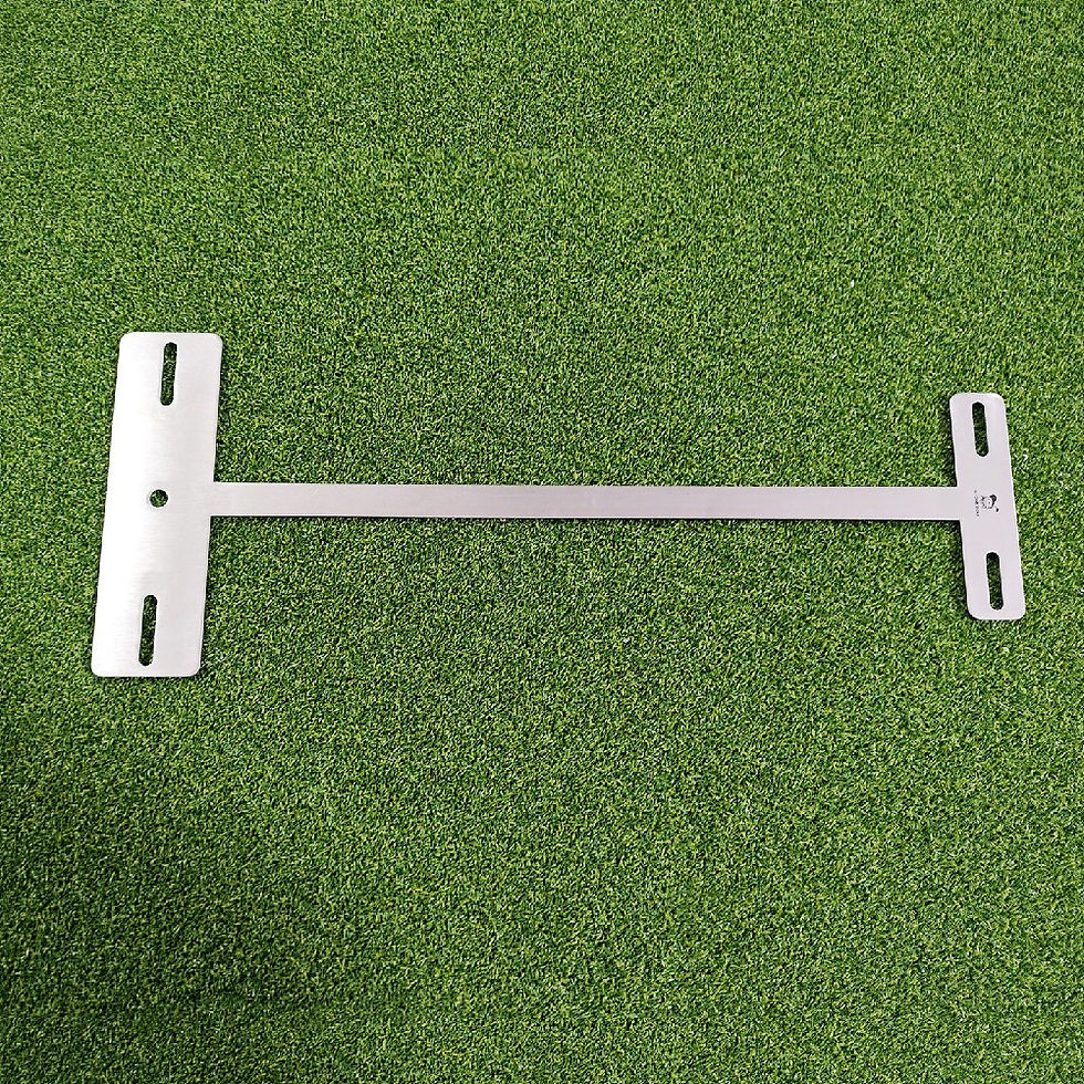 Thumbnail: Golf Putting H Alignment Tool Steel 9