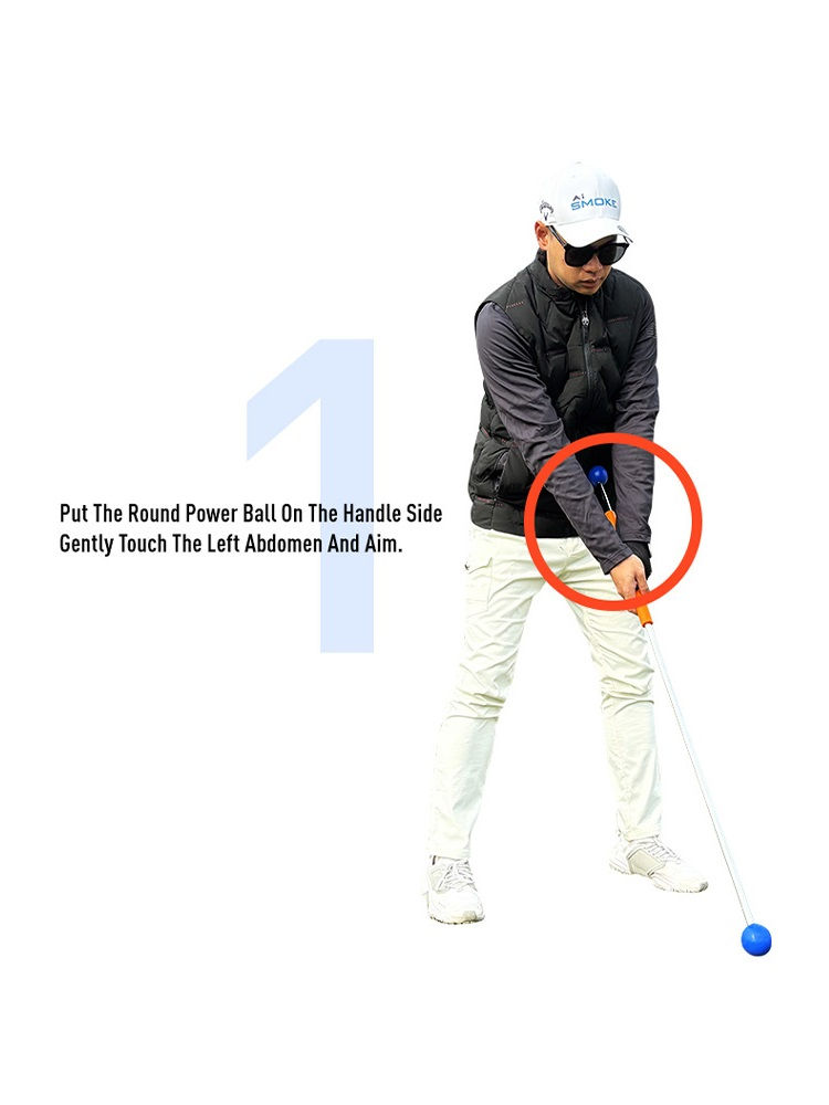 Thumbnail: Centrifugal Force Max Power Golf Swing Stick 10