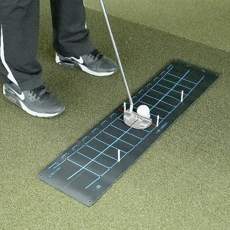 Miniaturbild: 12 Arc Right Hand Golf Putter Face Track Template 7