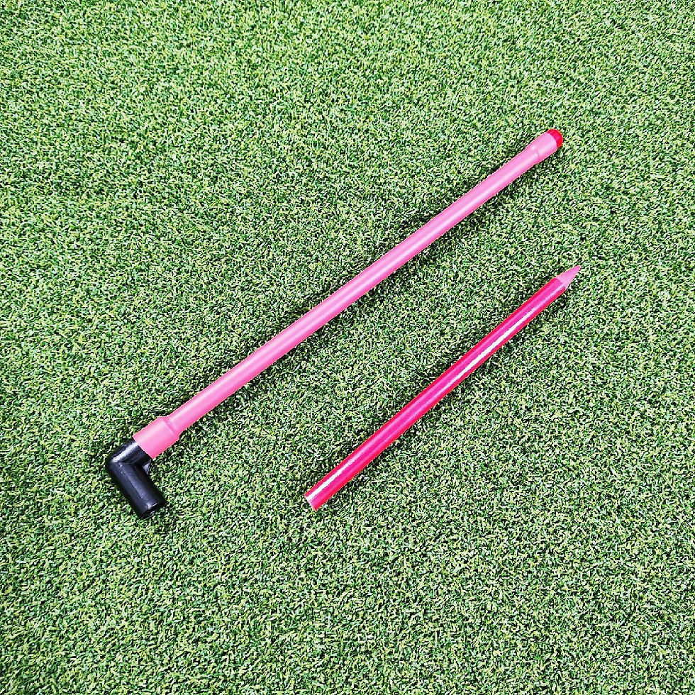 Miniaturebillede: Golf Putting Stroke Length Control Rods 9