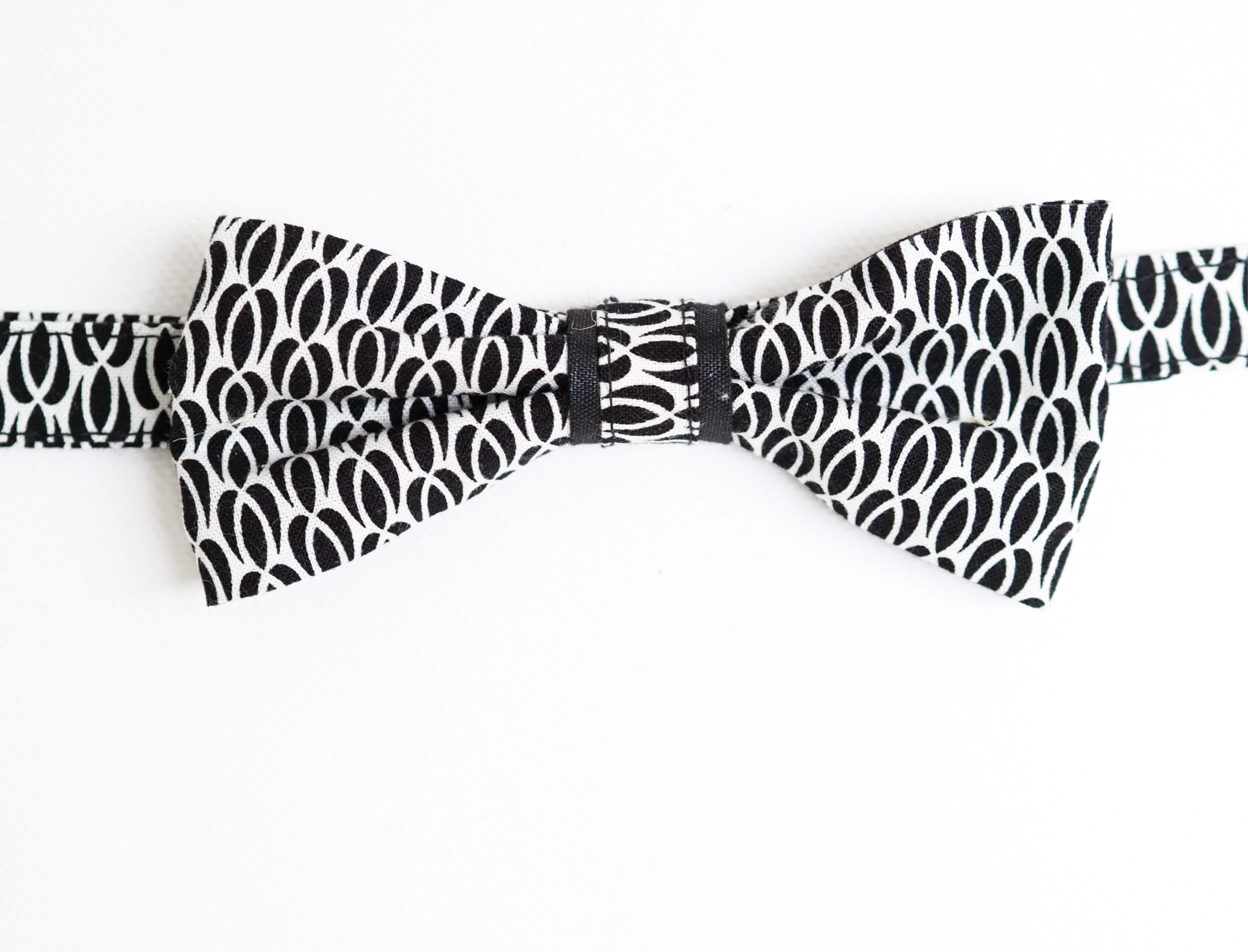 Nœud Papillon Noir & Blanc