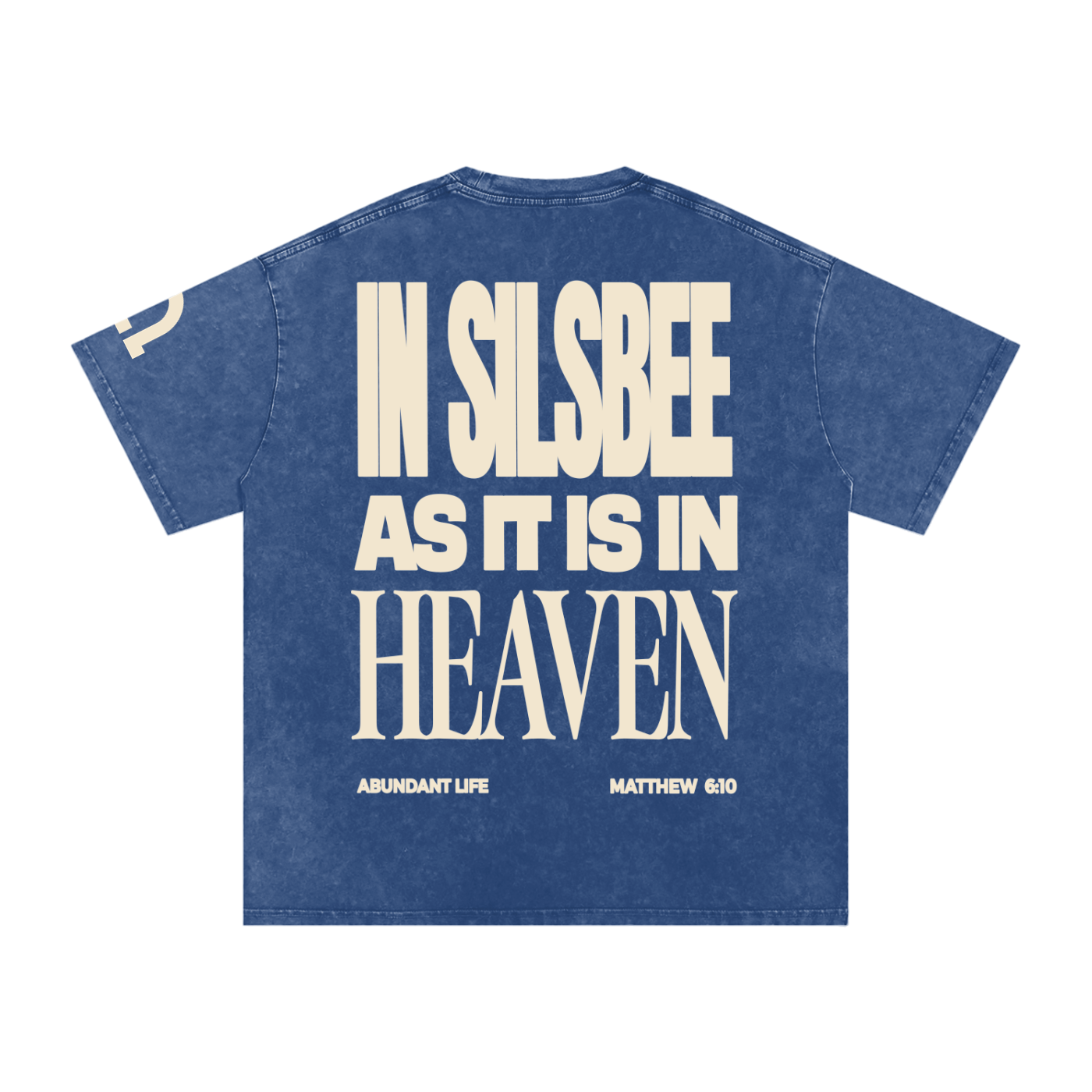 HVN - Snow Washed Oversized Cotton T-Shirt